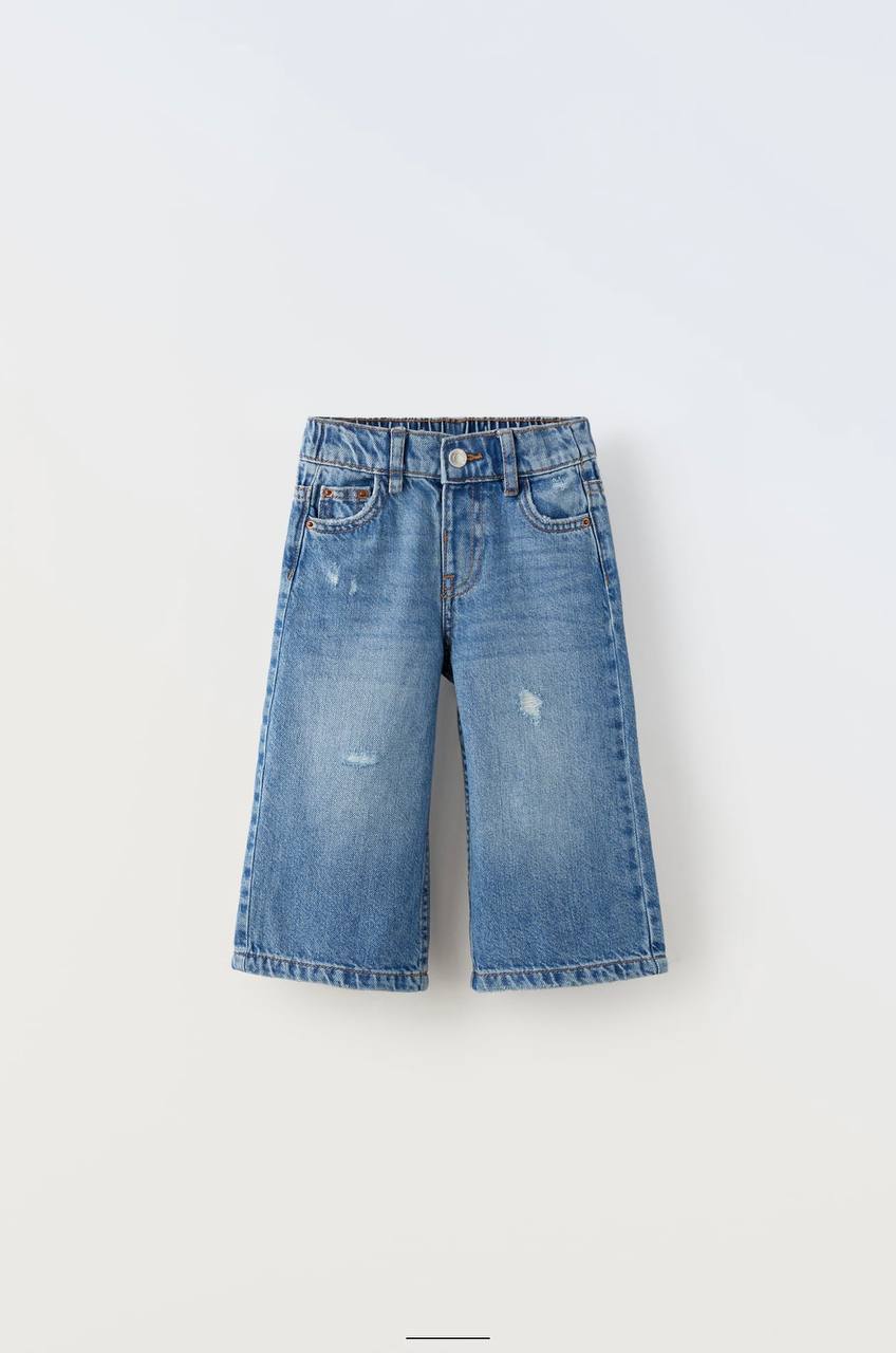 YIRTIK KOT PANTOLON